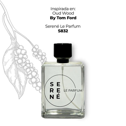 Serené Le Parfum S832 - Inspirada en Oud Wood por Tom Ford (PROMO 120)