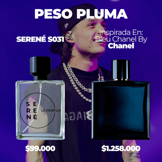 Serené Le Parfum S031 - inspirada en Bleu de Chanel por Chanel (Peso Pluma)