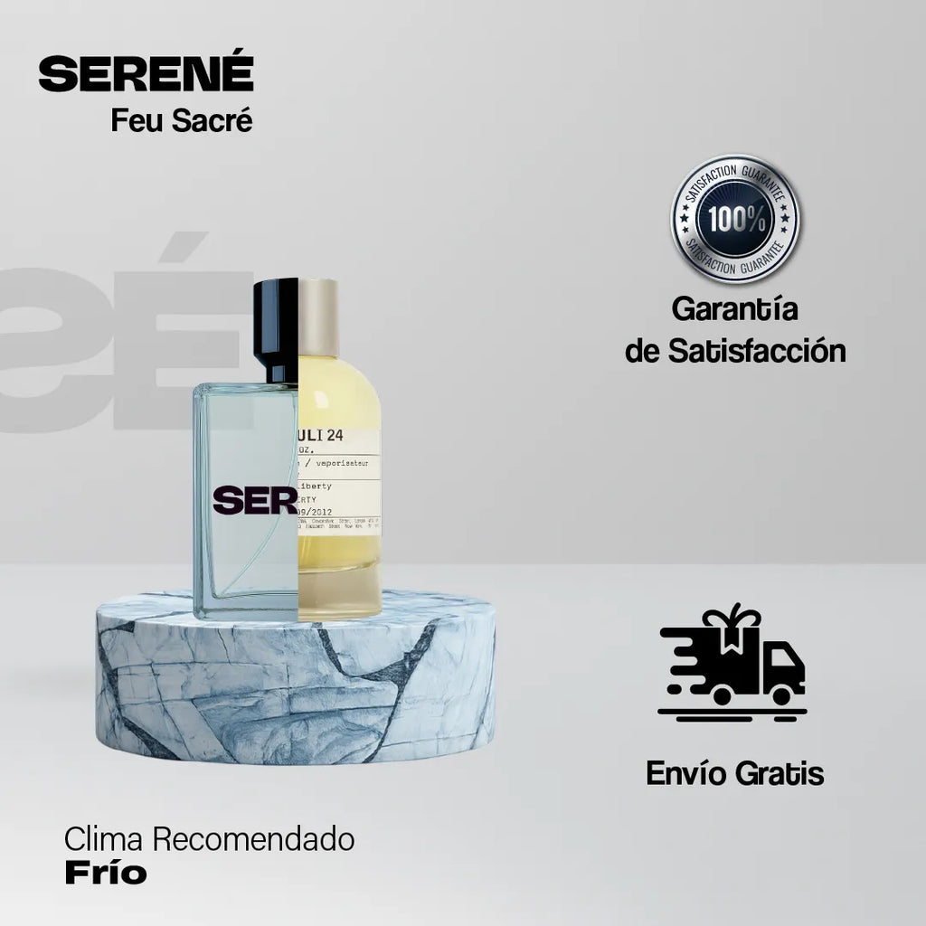 Serené Le Parfum S854 Inspirada en: Patchouli 24 By Le Labo — vista 4
