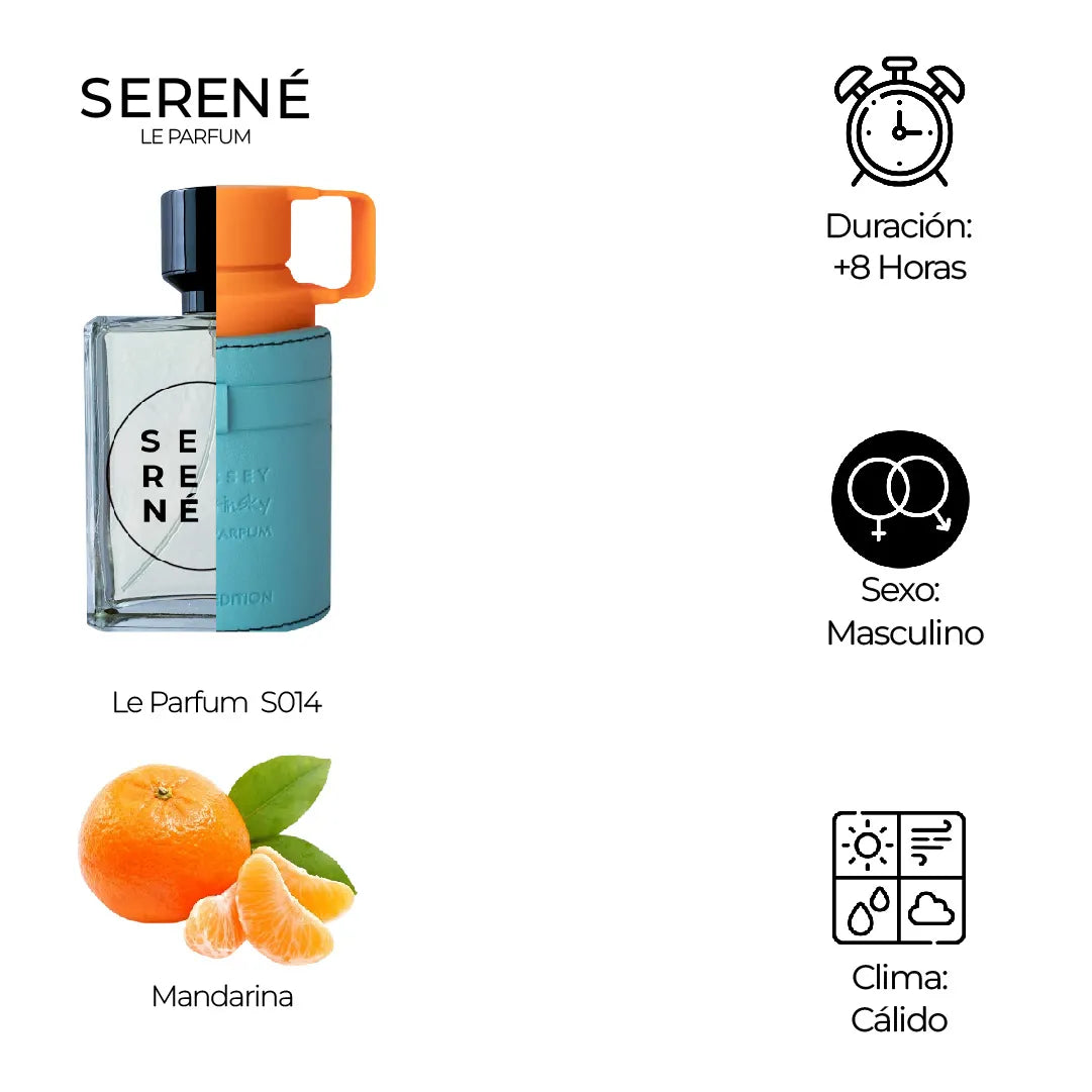 Serené Le Parfum S014 Inspirada en Odyssey Mandarin Sky By Armaf