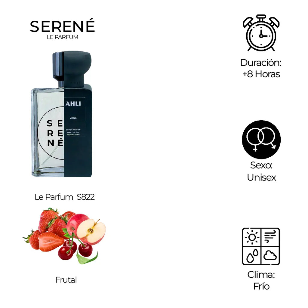 Serené Le Parfum S822 Inspirada en Vega By Ahli — vista 2