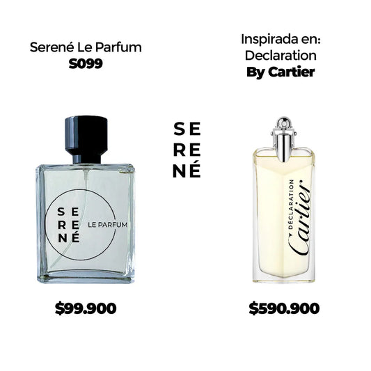 Serené Le Parfum S099 Inspirada en Declaration By Cartier