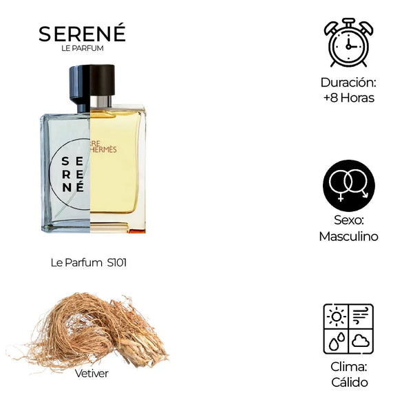 Serené Le Parfum S043 Inspirada en Terre D´Hermes By Hermes
