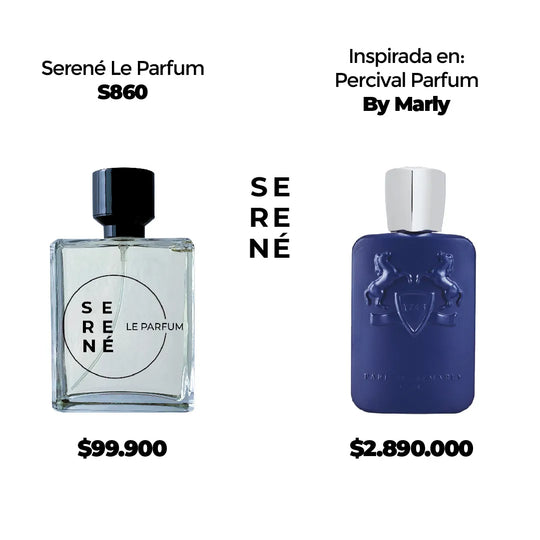 Serené Le Parfum S860 Inspirada en Percival Parfum By Marly - 30 ml