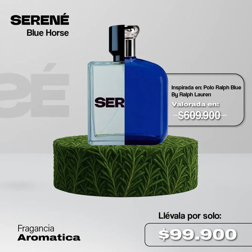 Serené Le Parfum S066 - Inspirada en Polo Ralph Blue por Ralph Lauren - 30 ml