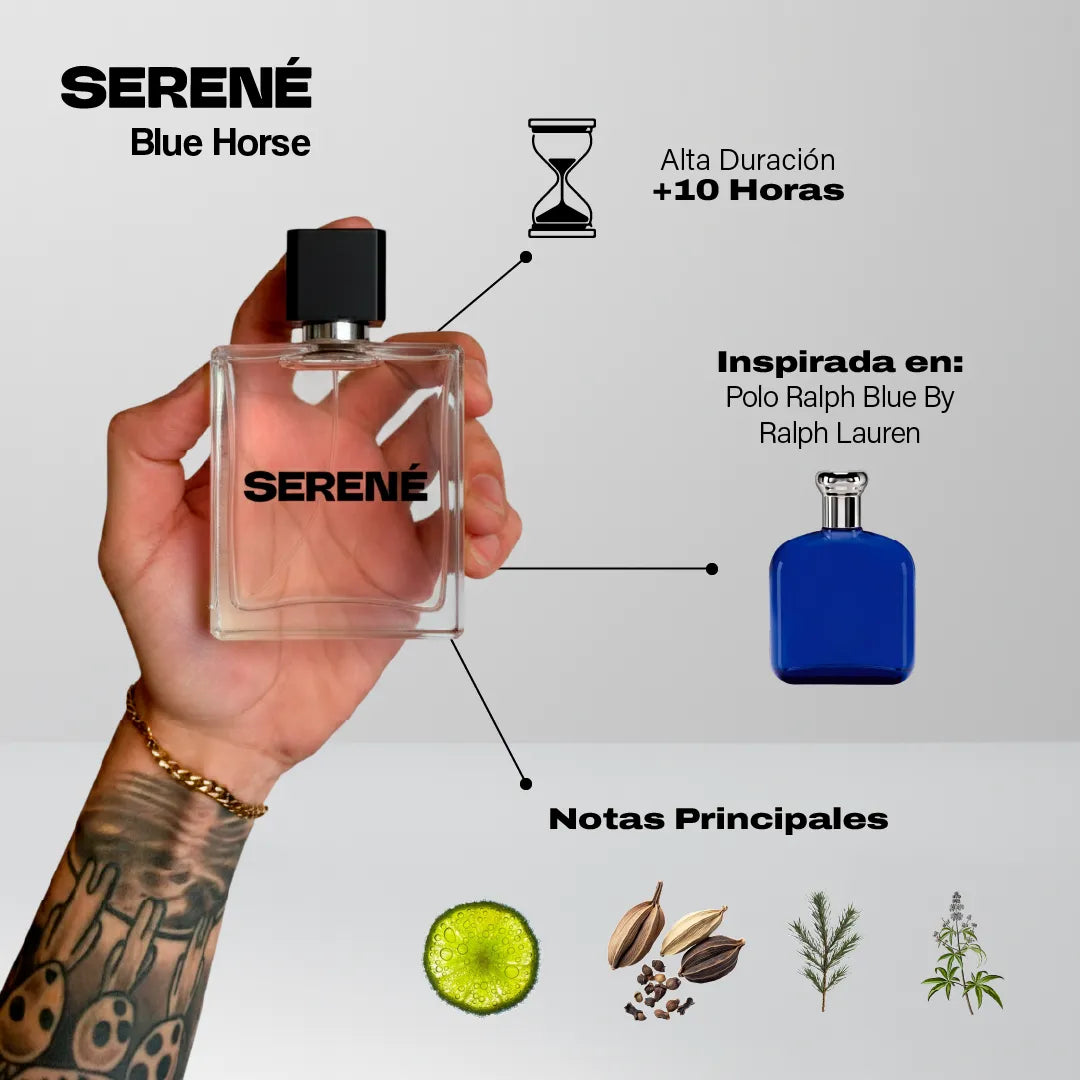 Serené Le Parfum S066 - Inspirada en Polo Ralph Blue por Ralph Lauren