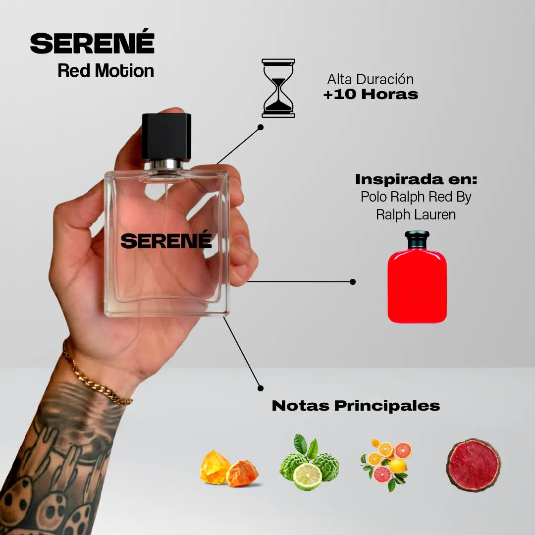 Serené Le Parfum S064 - Inspirada en Polo Ralph Red por Ralph Lauren