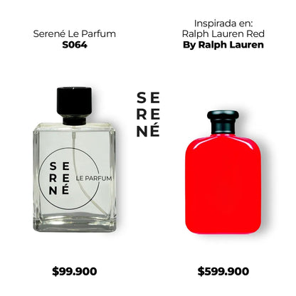 Serené Le Parfum S064 - Inspirada en Polo Ralph Red por Ralph Lauren