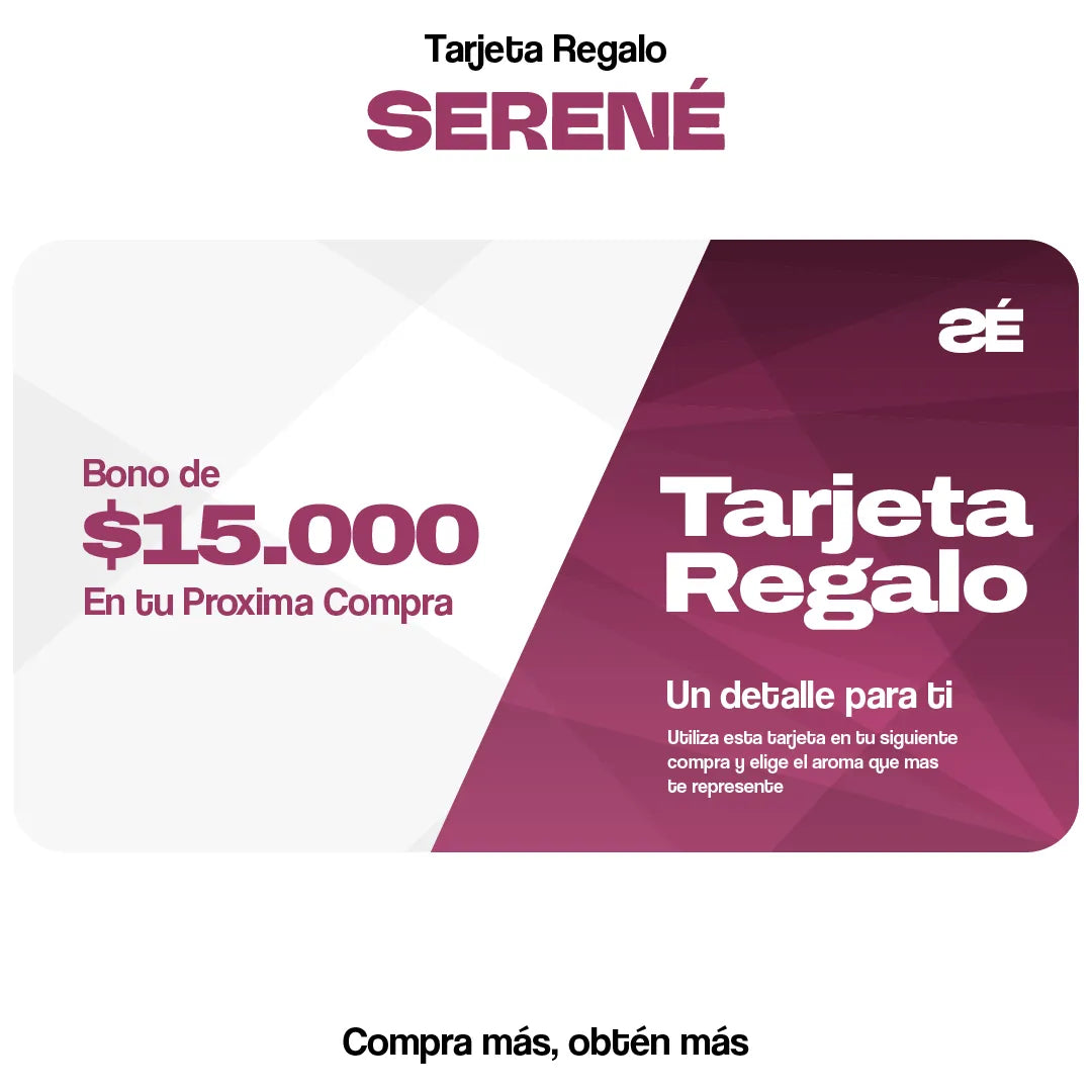 Bono Serené 15 mil próxima compra