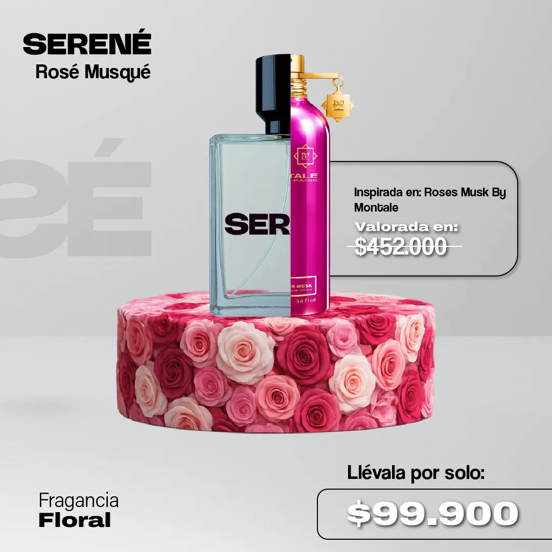 Serené Le Parfum S259 Inspirada en Roses Musk By Montale