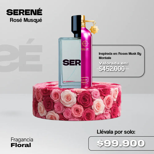 Serené Le Parfum S259 Inspirada en Roses Musk By Montale