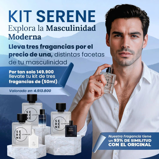 Serené x3 Combo Masculinidad
