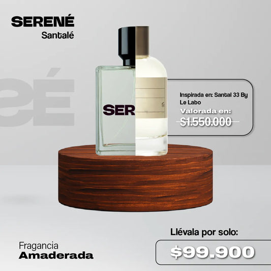 Serené Le Parfum S841 Inspirada en Santal 33 By Le Labo