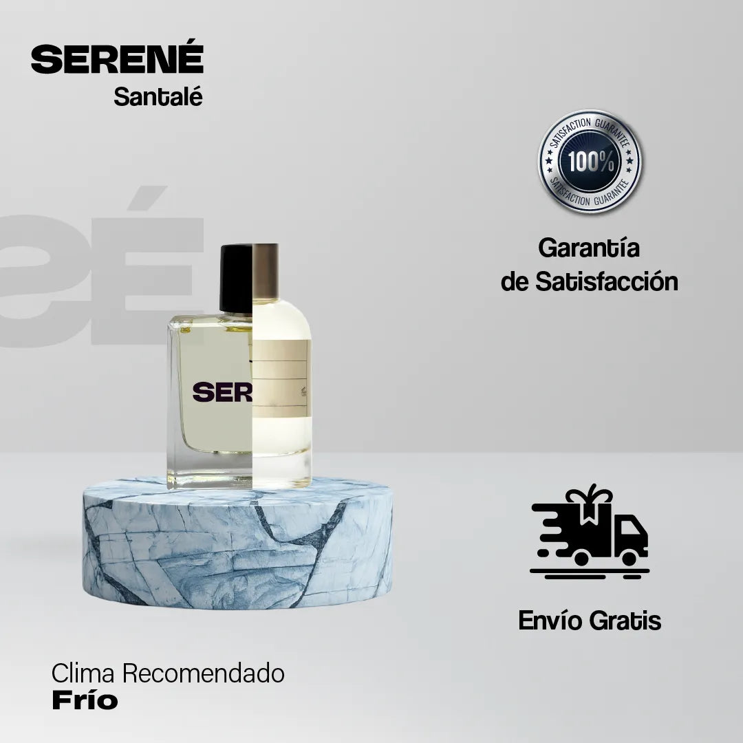Serené Le Parfum S841 Inspirada en Santal 33 By Le Labo (Kit 50 ml)
