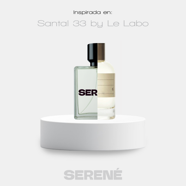Serené Le Parfum S841 Inspirada en Santal 33 By Le Labo