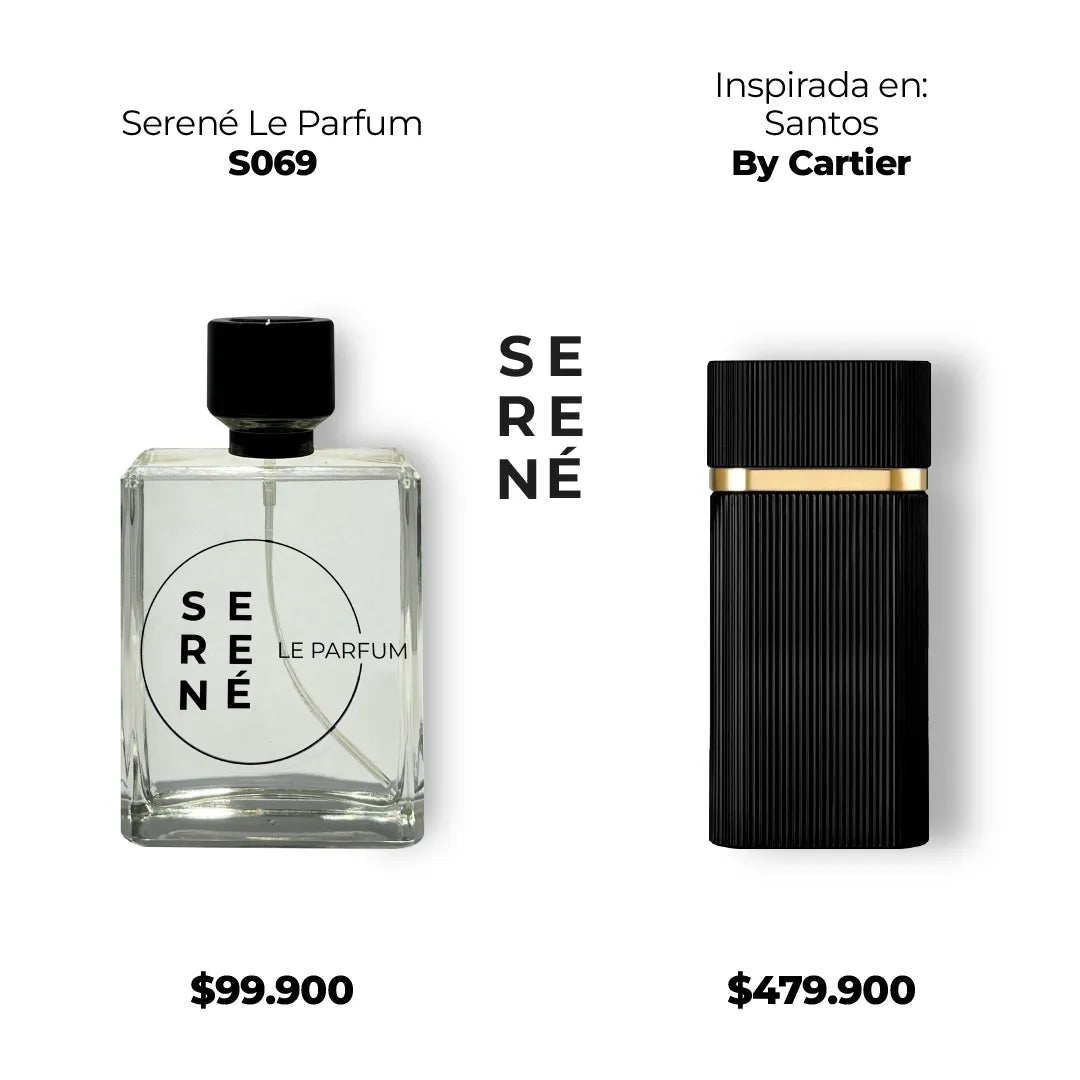 Serené Le Parfum S069 - Inspirada en Santos de Cartier por Cartier