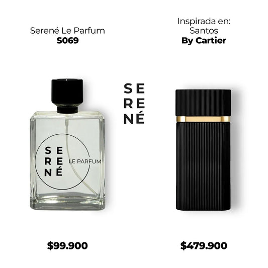 Serené Le Parfum S069 - Inspirada en Santos de Cartier por Cartier