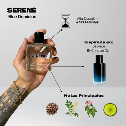 Serené Le Parfum S011 Inspirada en Sauvage Dior By Christian Dior (Kit 50 ML)