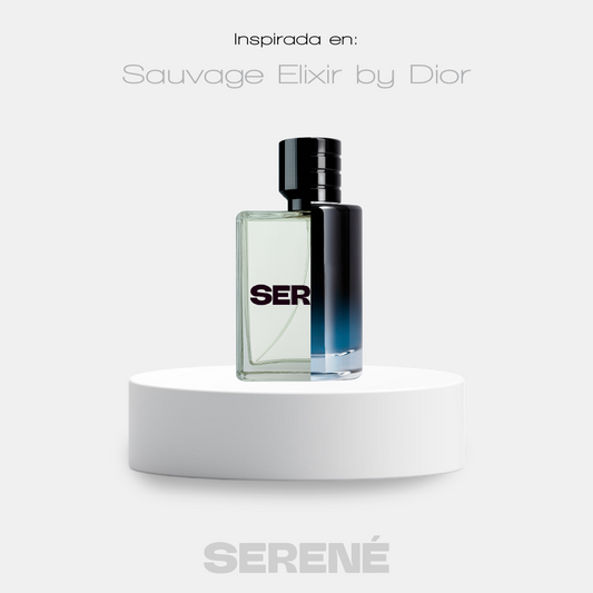 Serené Le Parfum S030 -  inspirada en Sauvage Elixir por Christian Dior
