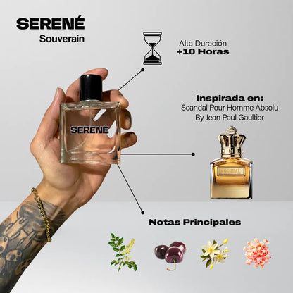 Serené S002 Inspirada en Scandal Pour Homme Absolu By Jean Paul Gaultier (Kit 50 ML)