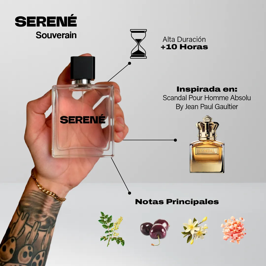 Serené S002 Inspirada en Scandal Pour Homme Absolu By Jean Paul Gaultier