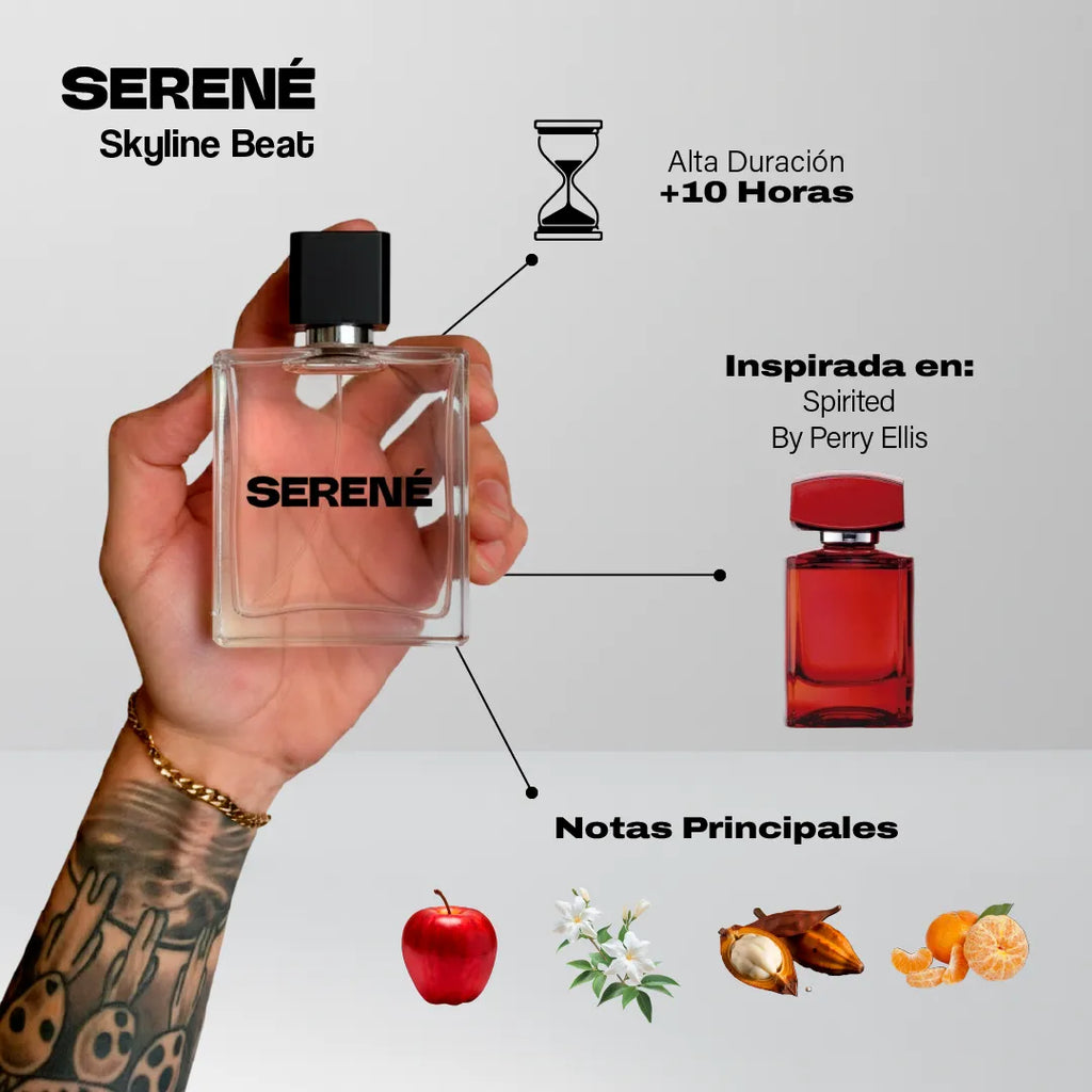 Serené Le Parfum S068 - Inspirada Spirited por Perry Ellis — vista 2