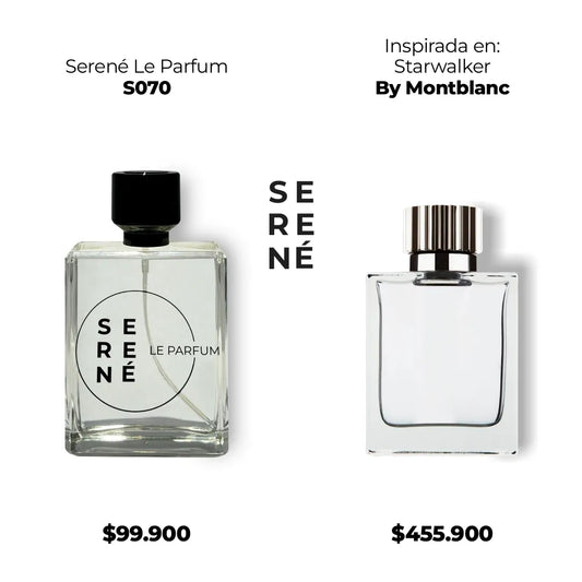 Serené Le Parfum S070 - Inspirada Starwalker por Montblanc