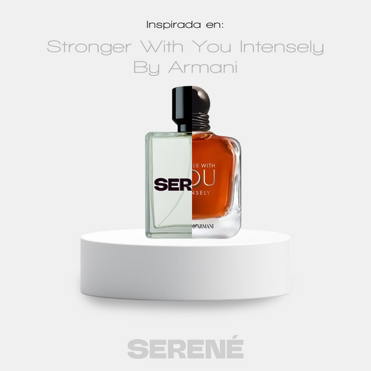 Serené Le Parfum S025 Inspirada en Stronger With You Intensely By Emporio Armani