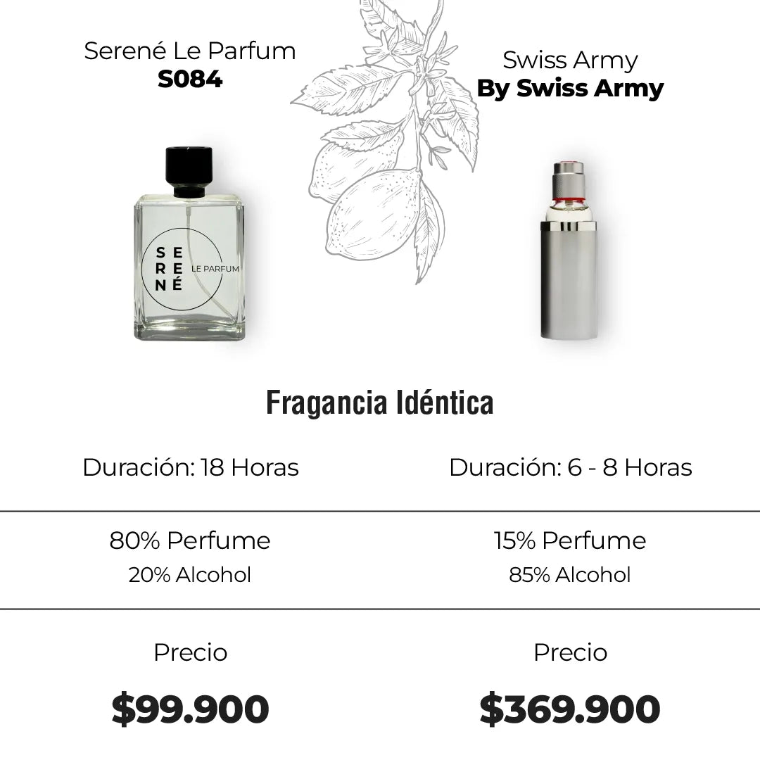 Serené Le Parfum S085 - Inspirada en Swiss Army por Swiss Army