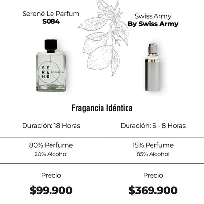 Serené Le Parfum S085 - Inspirada en Swiss Army por Swiss Army