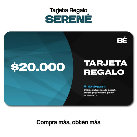 Tarjeta Regalo Serené