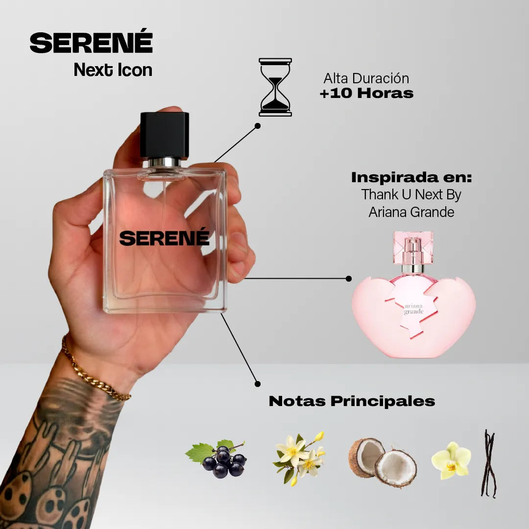Serené Le Parfum S211 Inspirada en Thank U Next By Ariana Grande