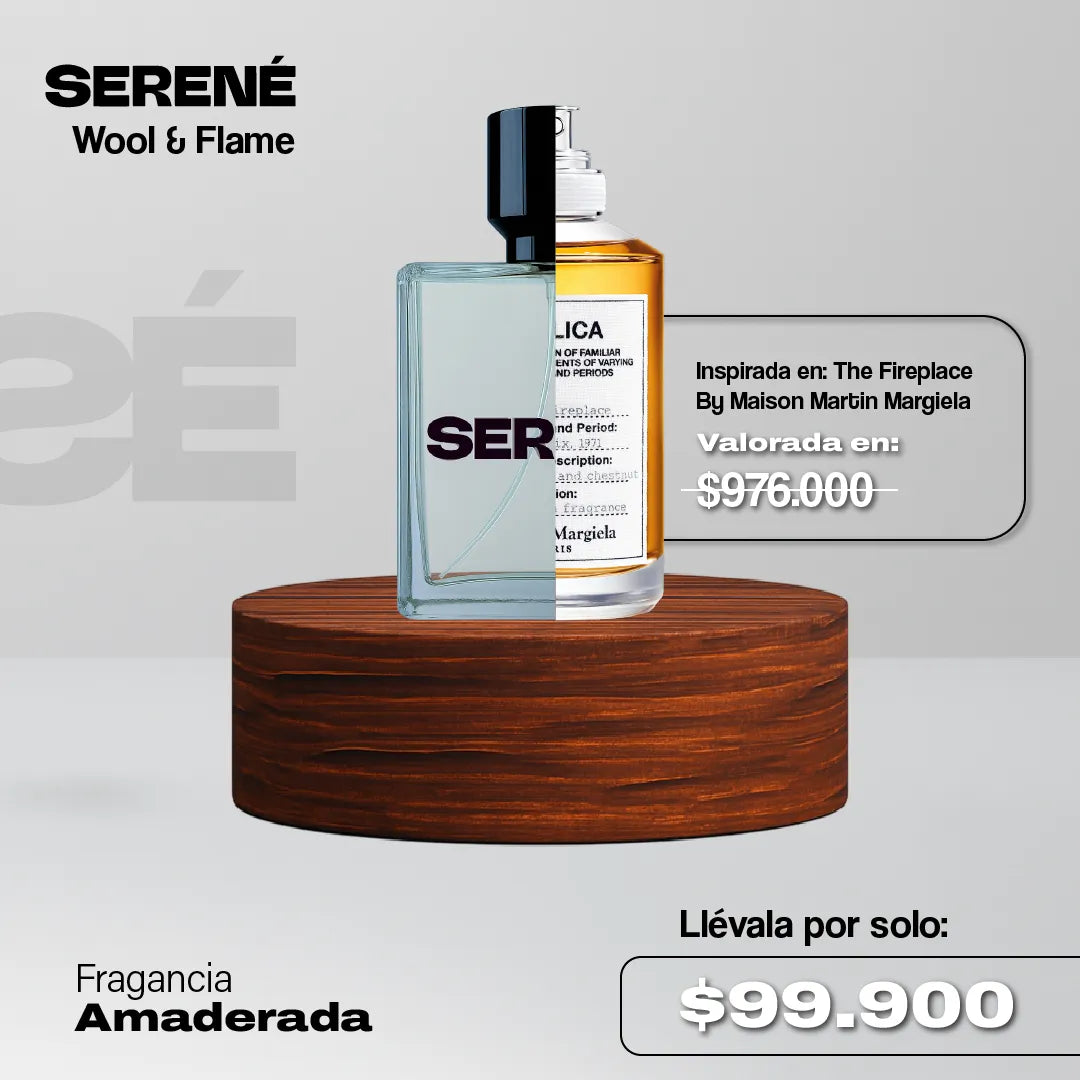 Serené Le Parfum S857 Inspirada en By The Fireplace By Maison Martin Margiela