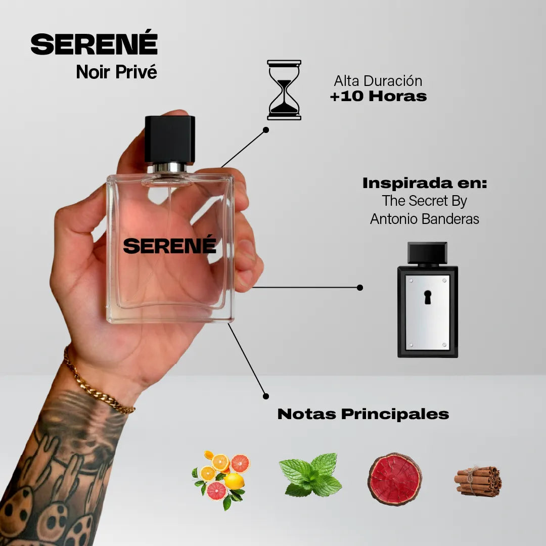 Serené Le Parfum S086 - Inspirada en The Secret por Antonio Banderas