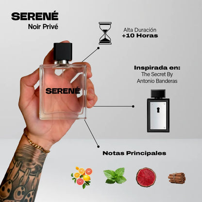 Serené Le Parfum S086 - Inspirada en The Secret por Antonio Banderas