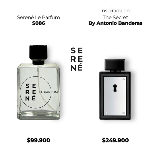 Serené Le Parfum S086 - Inspirada en The Secret por Antonio Banderas