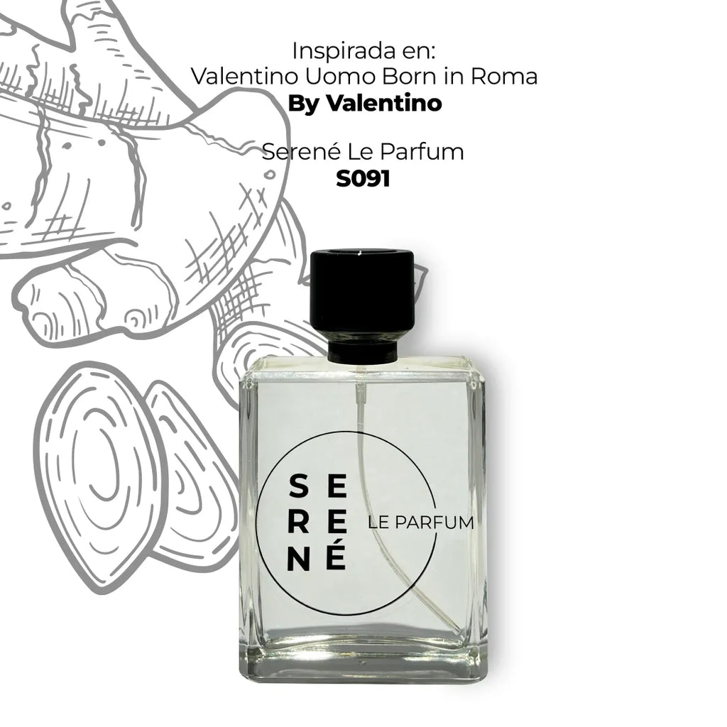 Serené Le Parfum S091 Inspirada en Valentino Uomo Born in Roma By Valentino (Kit 50 ml) — vista 4