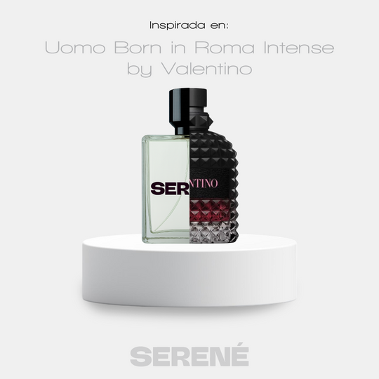 Serené Le Parfum S023 Inspirada en Uomo Born In Roma Intense By Valentino