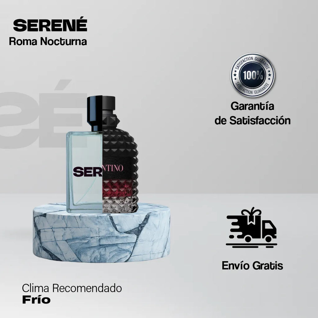 Serené Le Parfum S023 Inspirada en Uomo Born In Roma Intense By Valentino — vista 4