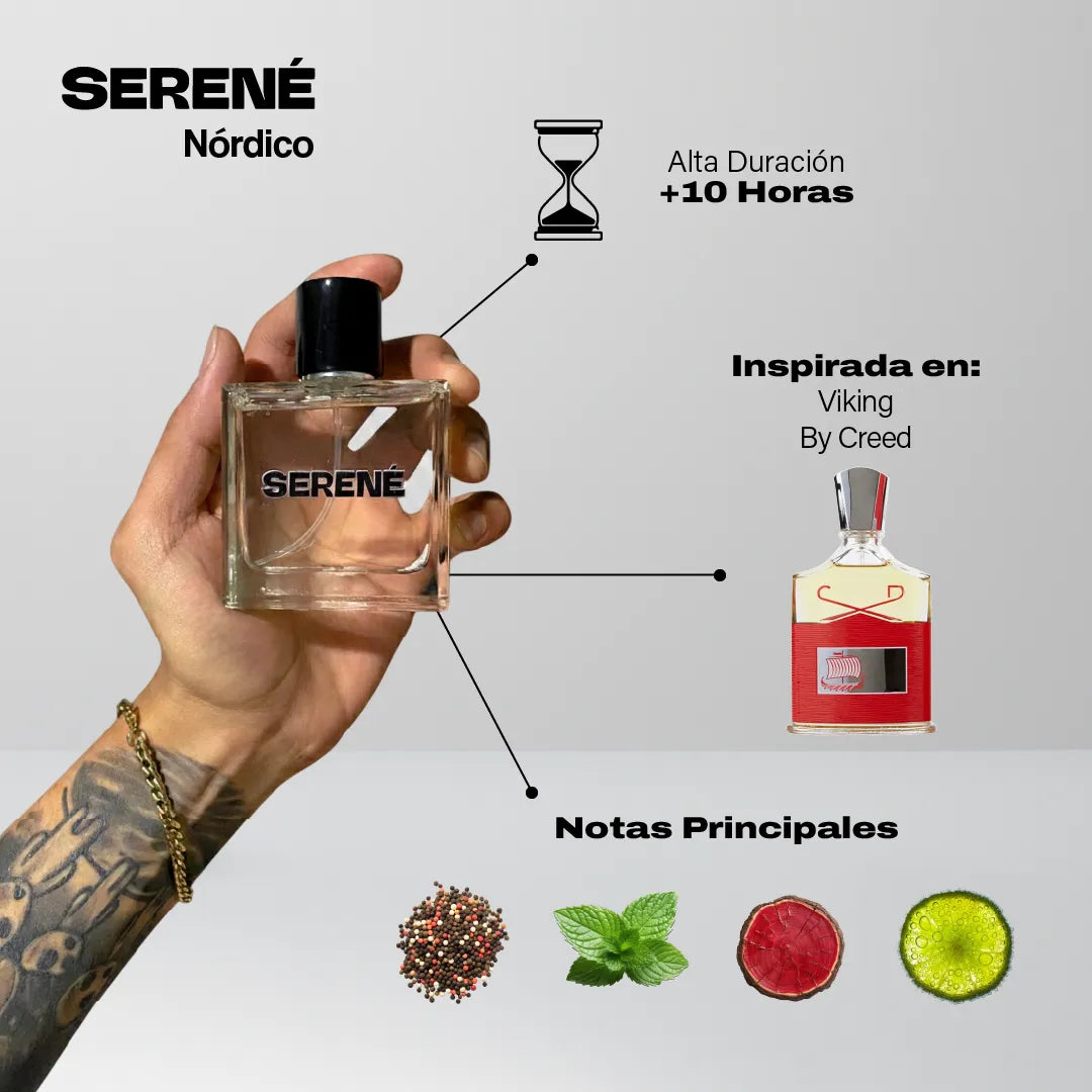 Serené S069 Inspirada en Viking By Creed (Kit 50 ml)