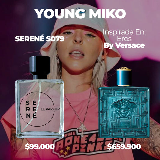 Serené Le Parfum S079 - Inspirada en Eros por Versace (Young Miko)