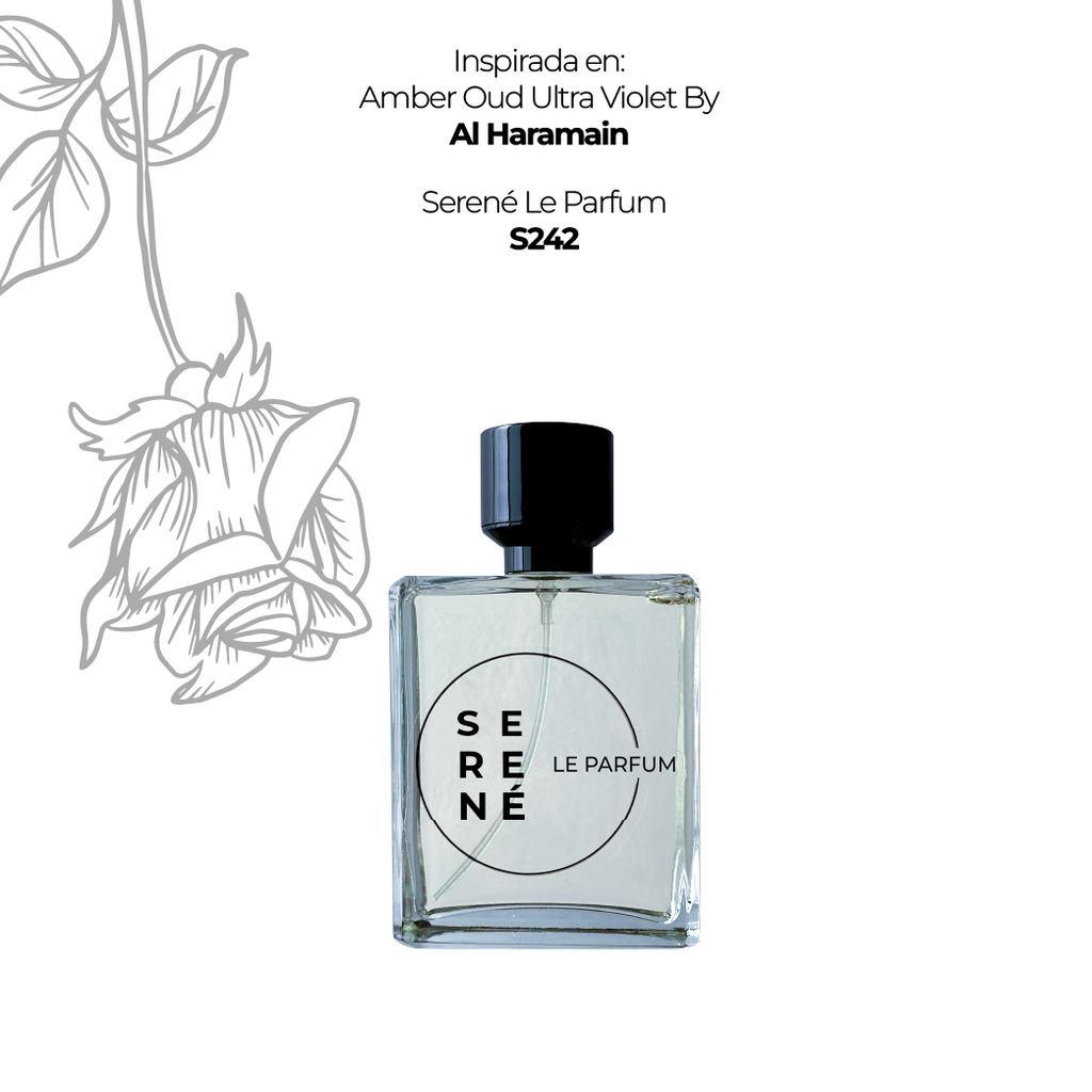Serené Le Parfum S242 Inspirada en: Amber Oud Ultra Violet By Al Haramain (Kit 50 ML) — vista 3