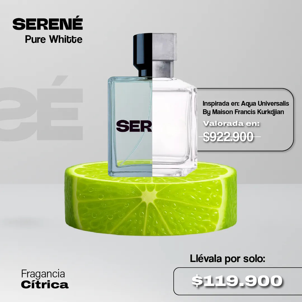 Serené S833 Inspirada en Aqua Universalis By Maison Francis Kurkdjian — vista 1
