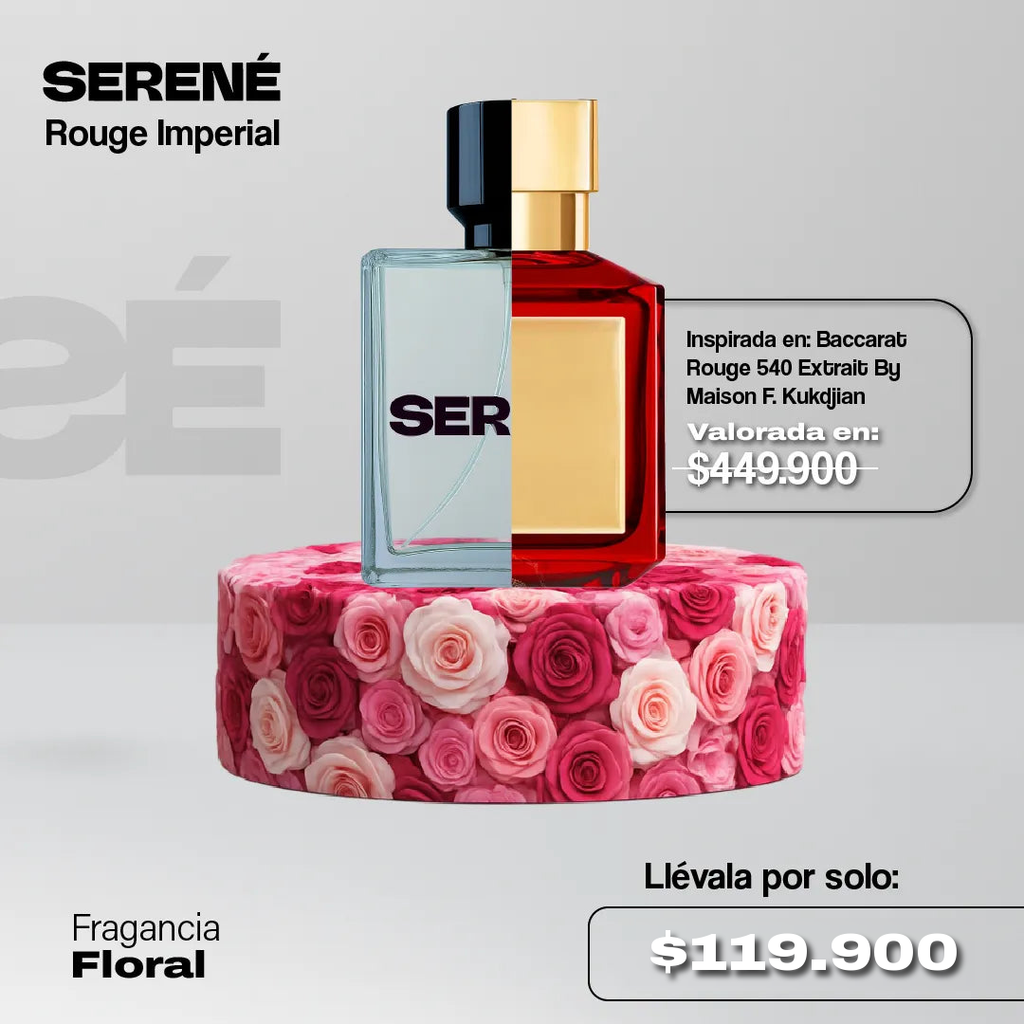 Serené S834 Inspirada en Baccarat Rouge 540 Extrait By Maison Francis Kurkdjian — vista 1