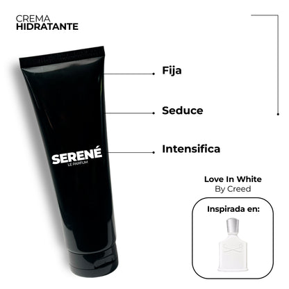 Crema Hidratante Serené C243 Inspirada en Love In White By Creed