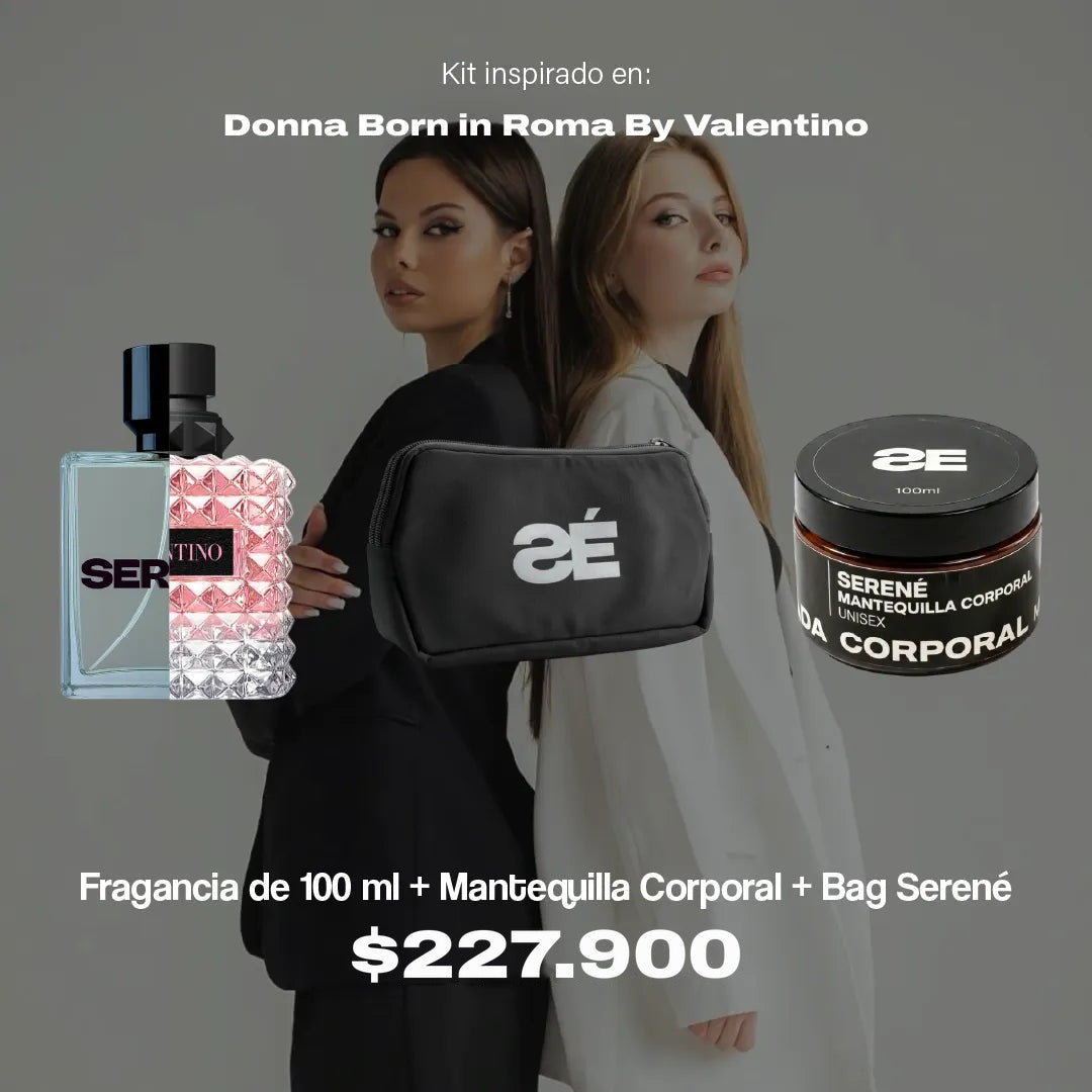 Kit Serené Bag Donna Born in Roma By Valentino (Edición Limitada)
