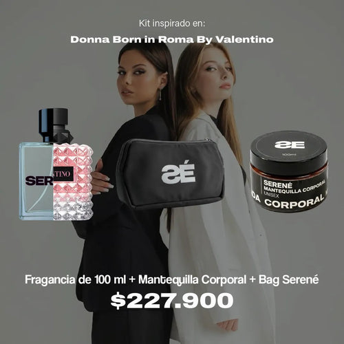Kit Serené Bag Donna Born in Roma By Valentino (Edición Limitada)