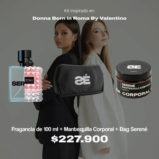 Kit Serené Bag Donna Born in Roma By Valentino (Edición Limitada)