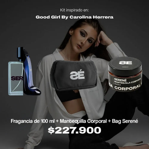 Kit Serené Bag Good Girl By Carolina Herrera (Edición Limitada)