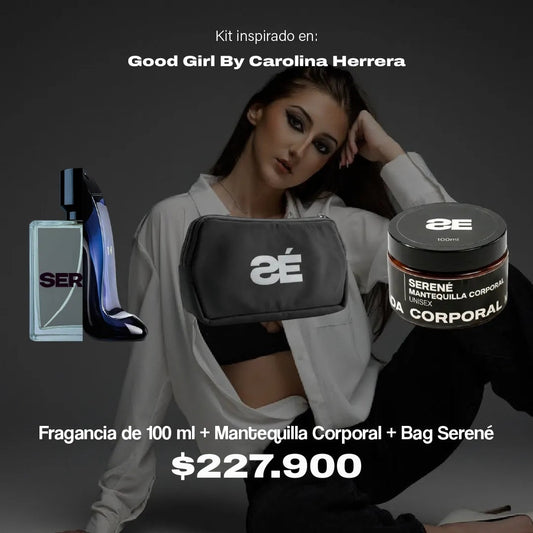 Kit Serené Bag Good Girl By Carolina Herrera (Edición Limitada)